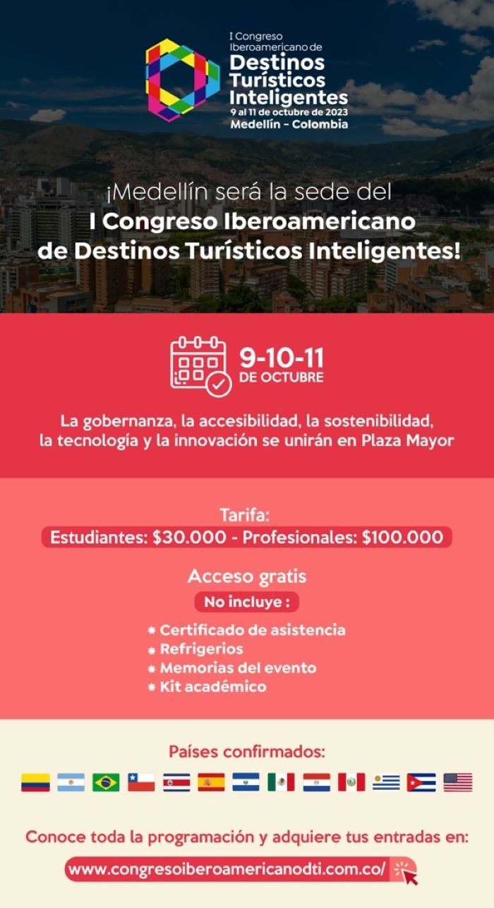 Imagen de I Congreso Iberoamericano de Destinos Turísticos Inteligentes
