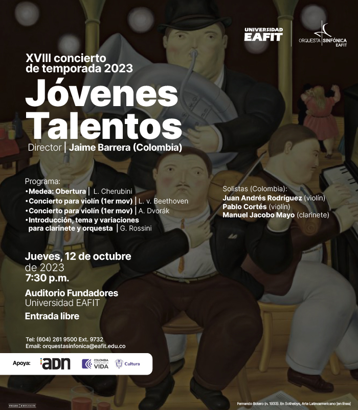 Imagen de XVIII Concierto de Temporada  "Jóvenes Talentos"