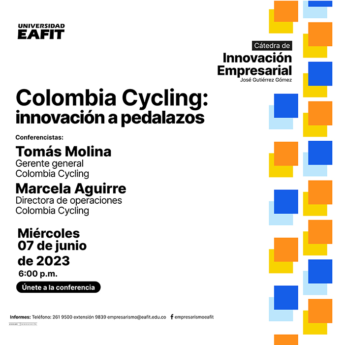 Imagen de Cátedra de Innovación Empresarial: Colombia Cycling, innovación a pedalazos
