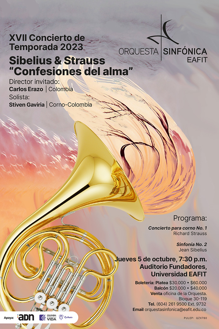 Imagen de Concierto: Sibelius & Strauss "Confesiones del alma"