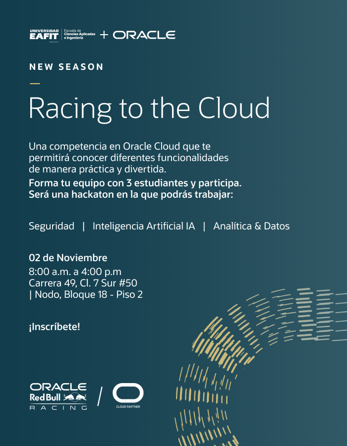 Imagen de Primera Hackathon de Oracle Cloud en EAFIT