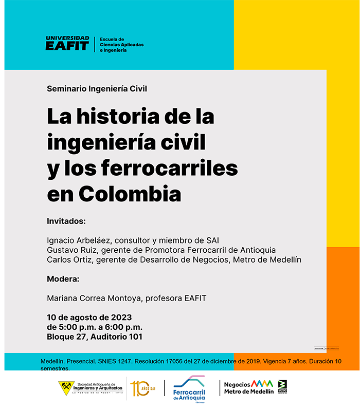 Imagen de La historia de la ingeniería civil y los ferrocarriles en Colombia