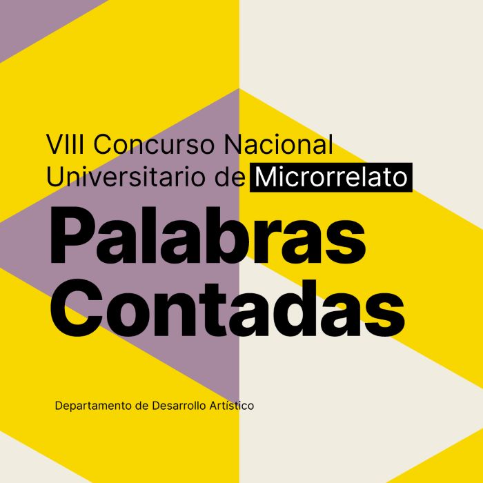 Imagen de VIII Concurso Nacional Universitario de Microrrelato - Palabras Contadas