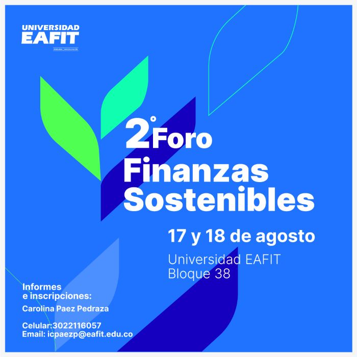 Imagen de Participa en el 2° Foro de Finanzas Sostenibles y explorar bonos verdes, sociales y sostenibles