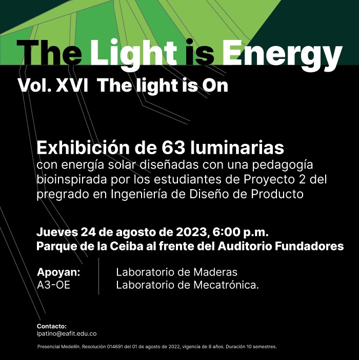 Imagen de XVI Edición de The light is on