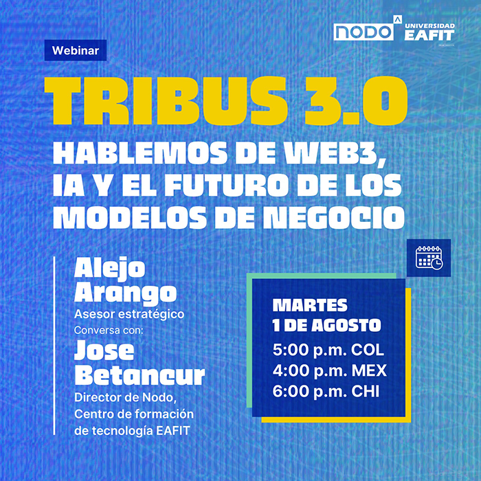 Imagen de Webinar: Hablemos de Tribus 3.0 con Alejo Arango