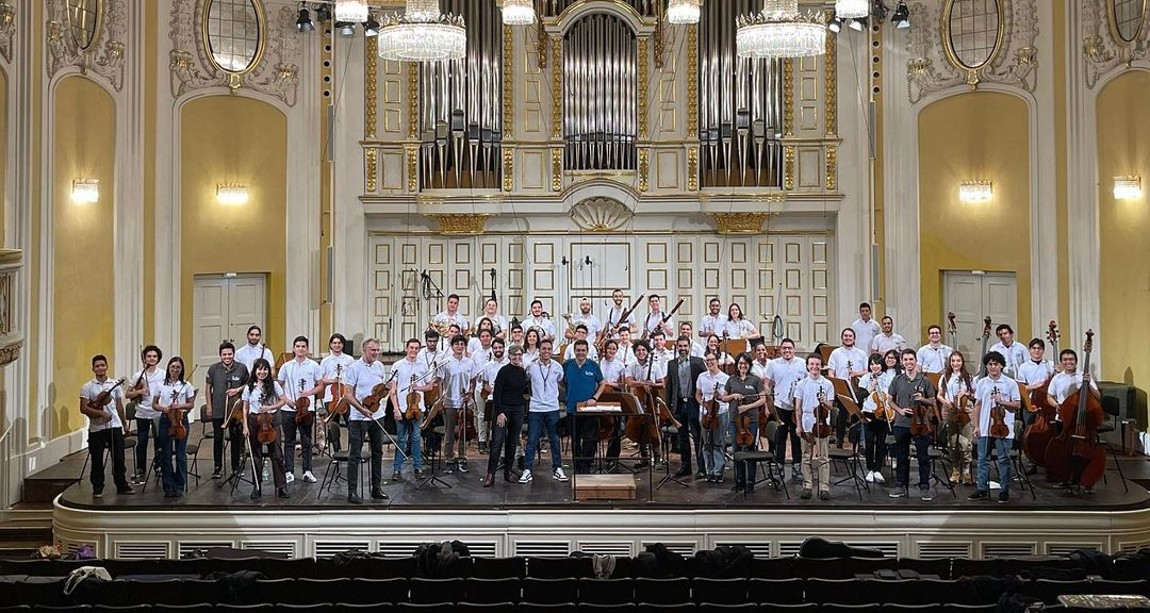 Estudiantes de música en la Semana de Mozart en Alemania