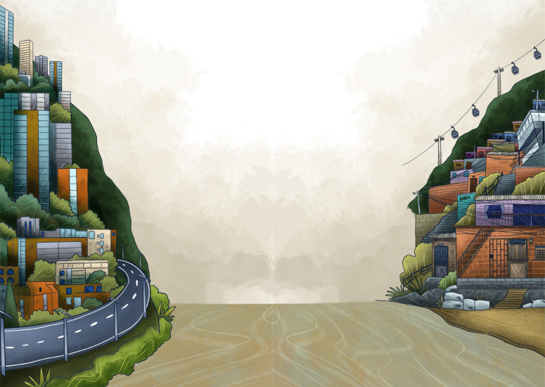 Rio Medellín cruza toda la ciudad y sus diferentes realidades