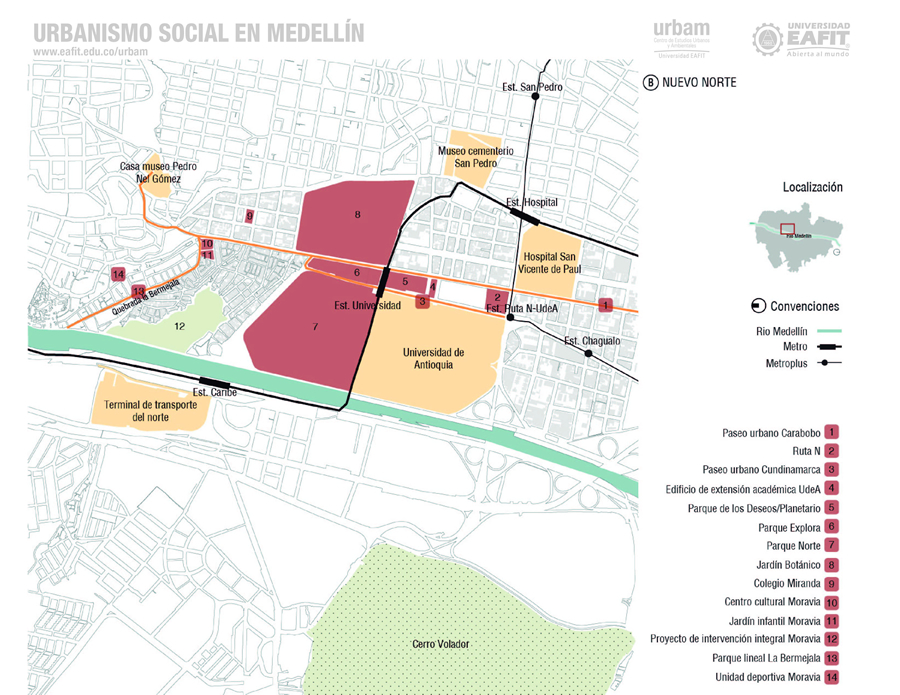 Proyectos Nuevo Norte Guía Medellín Foro Urbano Mundial